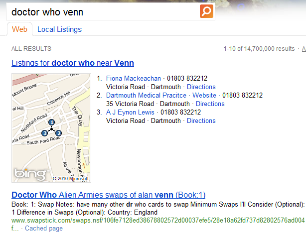 the doctor who venn diagram and the microsoft bing connection dr who venn diagram