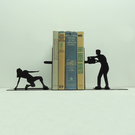 Bookends for geeks and gamers