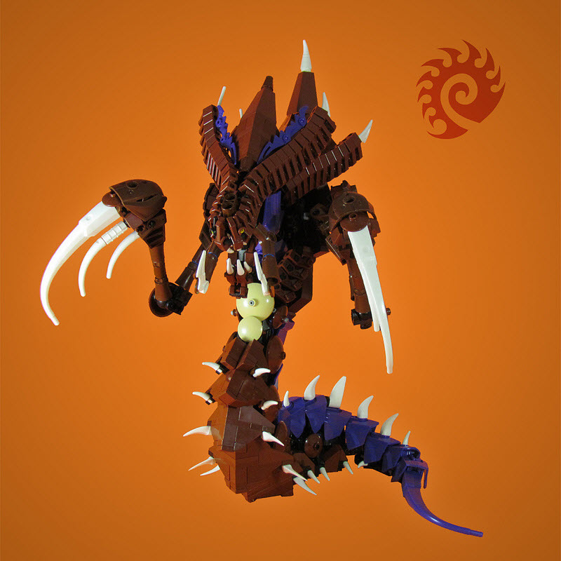 lego starcraft hydralisk1 geek