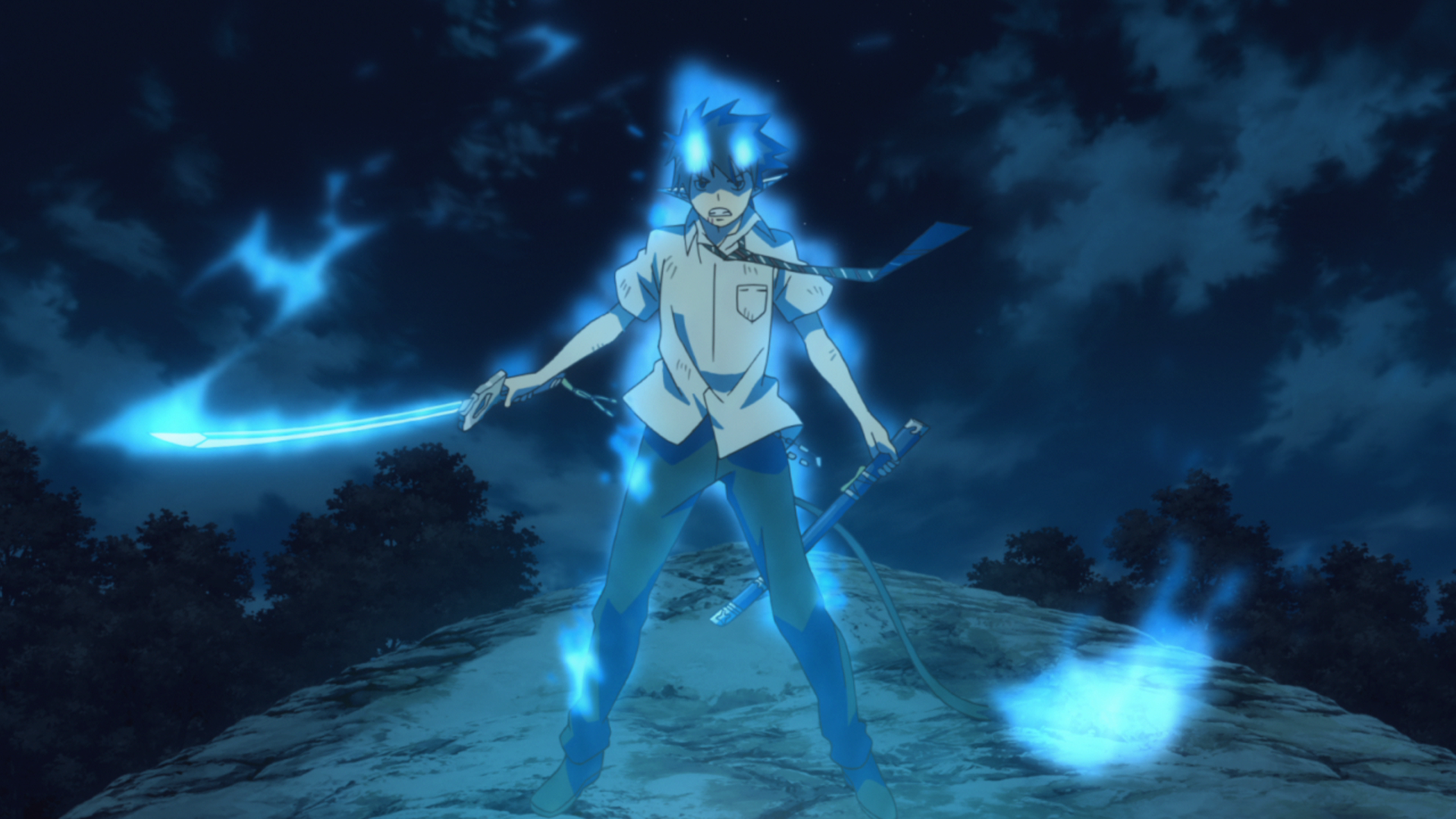 Blue Exorcist Wallpaper 1920x1080 Hd Wallpaper For Desktop Blue Exorcist Wallpaper 1920x1080 Hd Wallpaper For Desktop