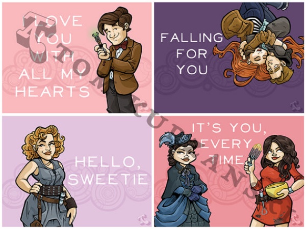 doctor who valentine s day cards