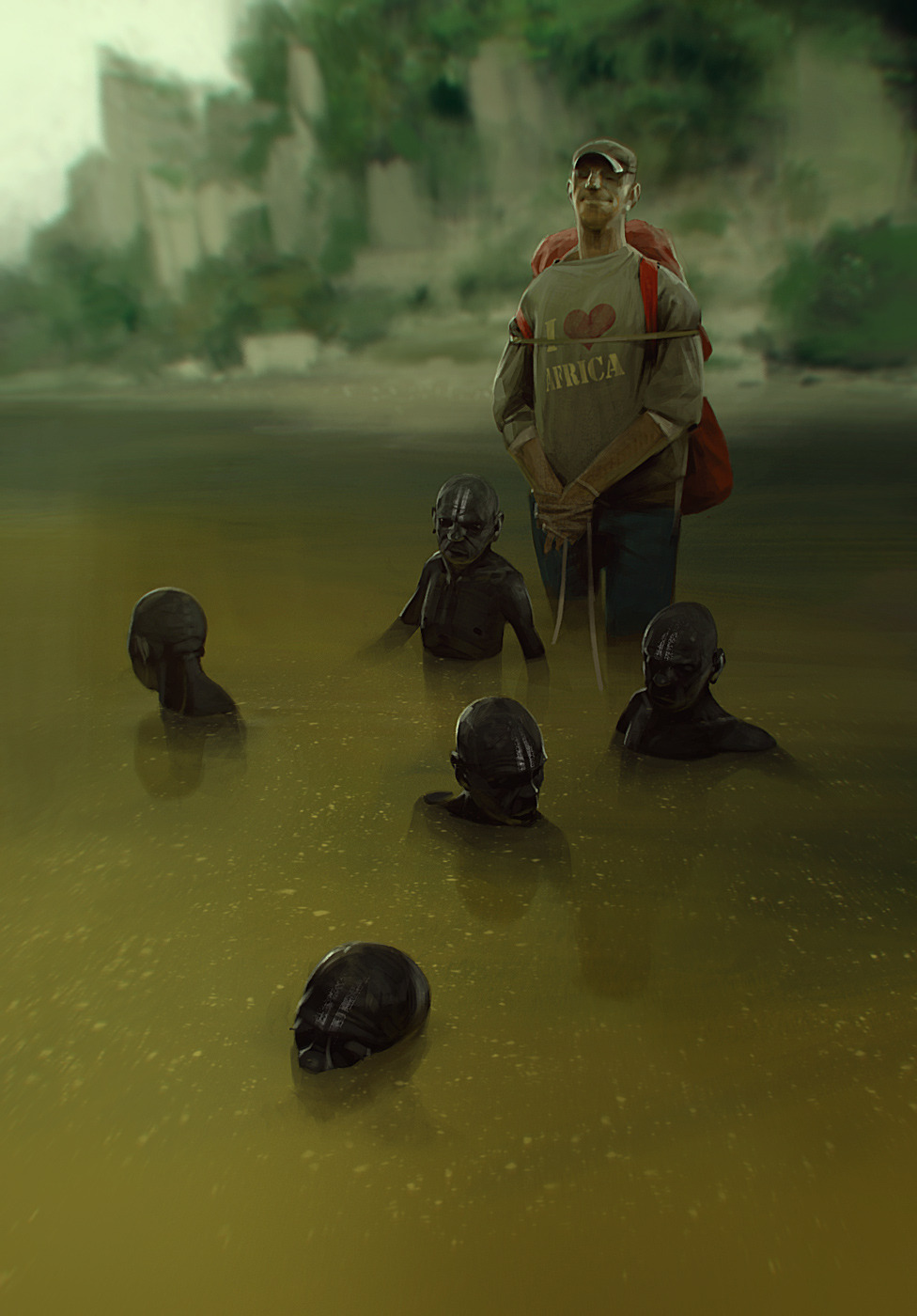 Beautifully creepy art from Sergey Kolesov