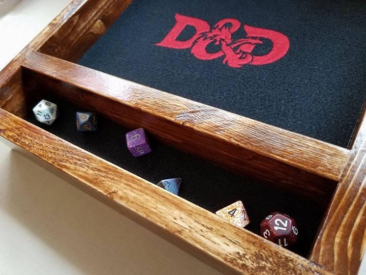 TradeCraft Bonus Handmade dice rolling trays