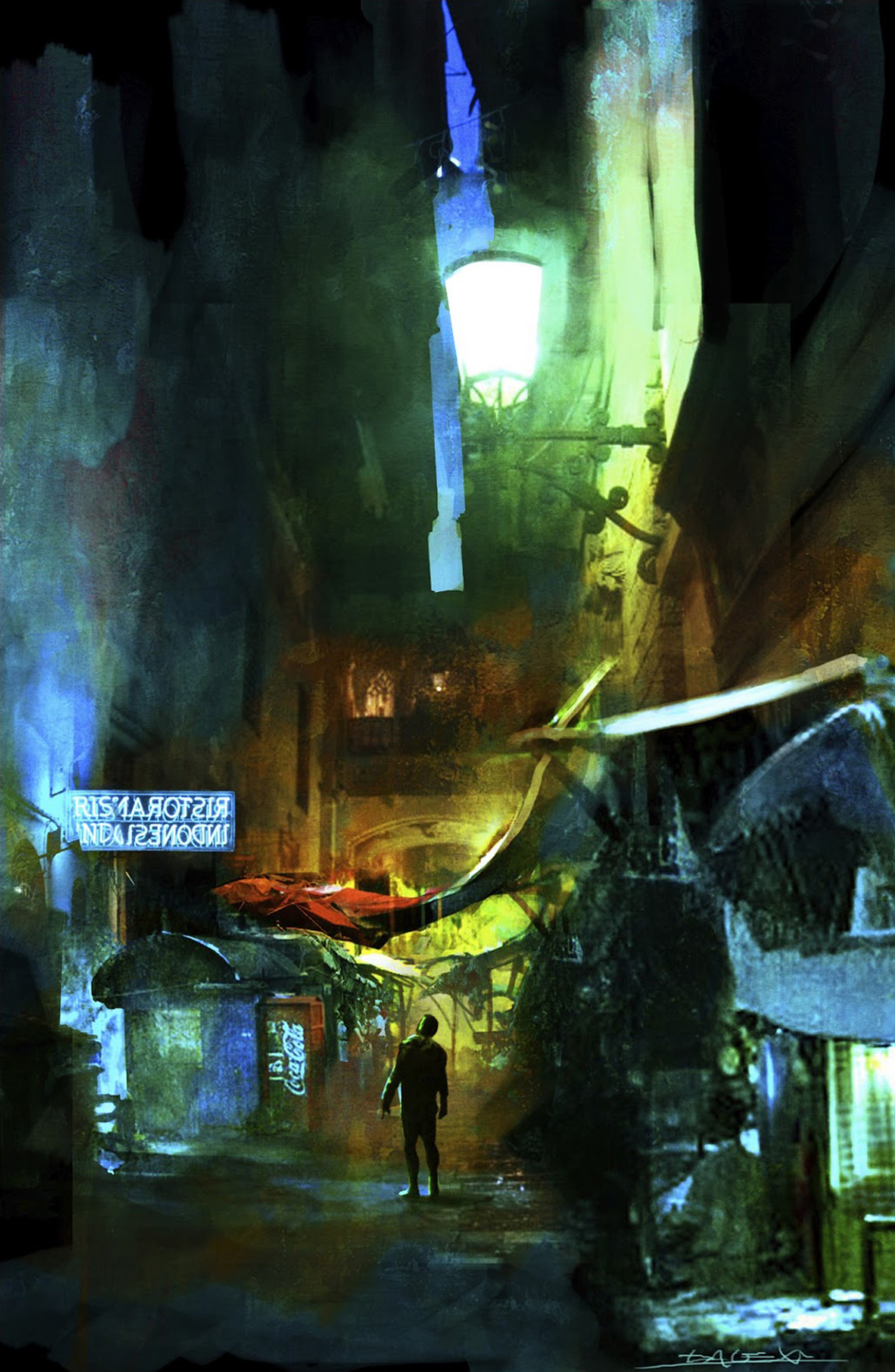 Alessandro Taini - Cyberpunk Alley