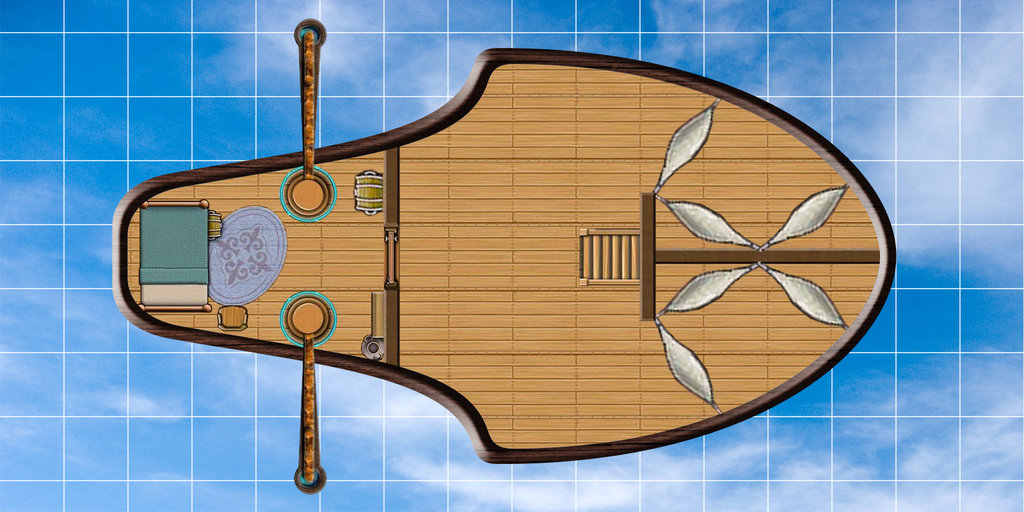 9 flying ship battle maps for your Eberron campaign