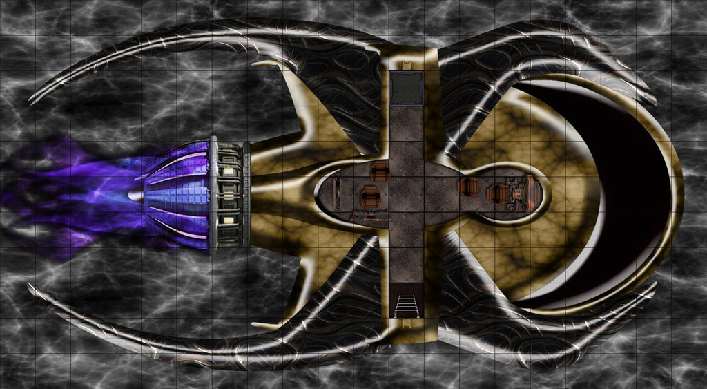Eberron airship floor plans