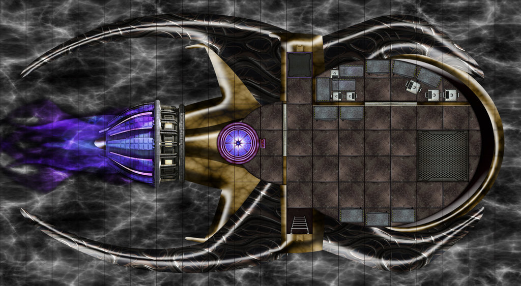 Eberron airship floor plans