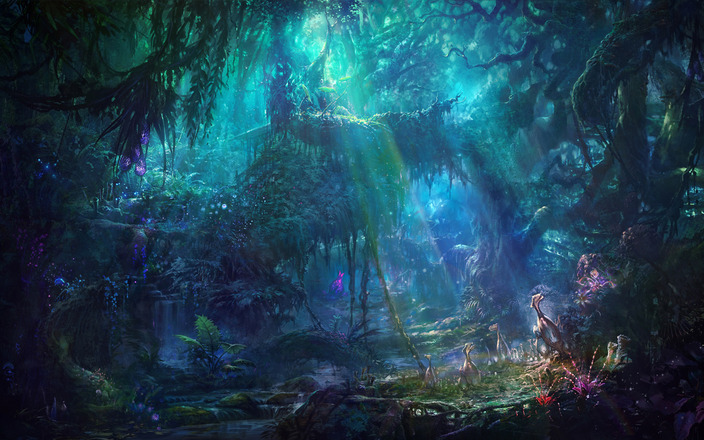 Shuxing Li mystic forest