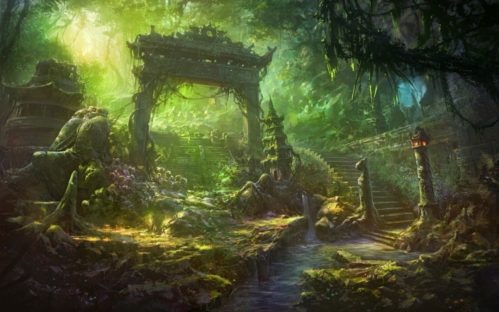 Shuxing Li mystic ruins
