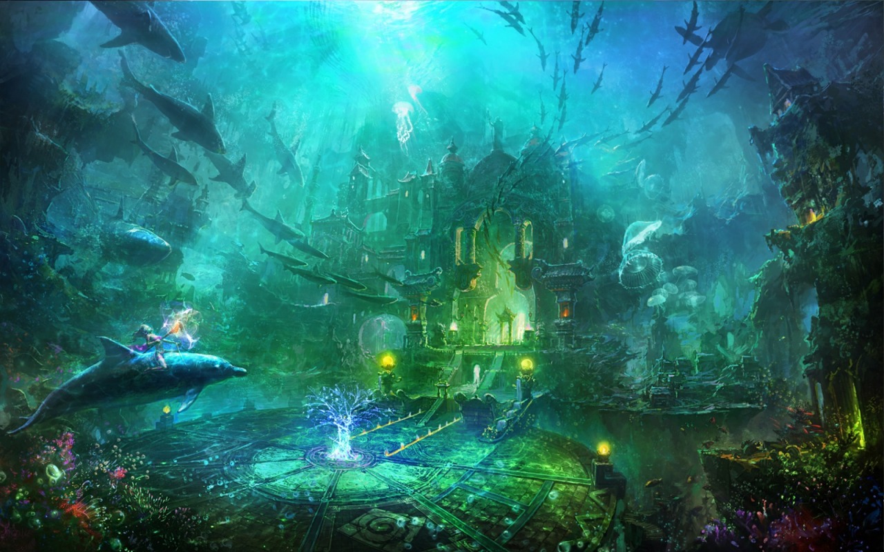 Shuxing Li underwater temple