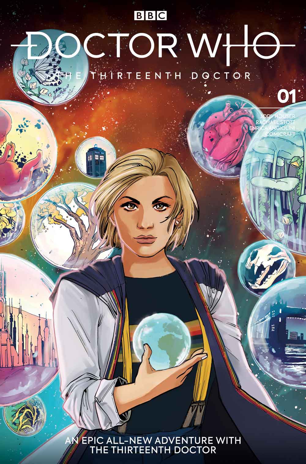Doctor Who comic cover - Thirteenth Doctor
