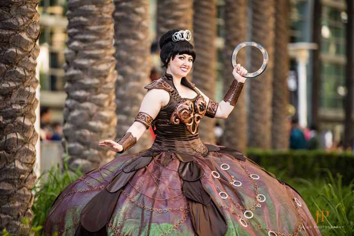 Bernadette Bentley as Xena Warrior Disney Princess