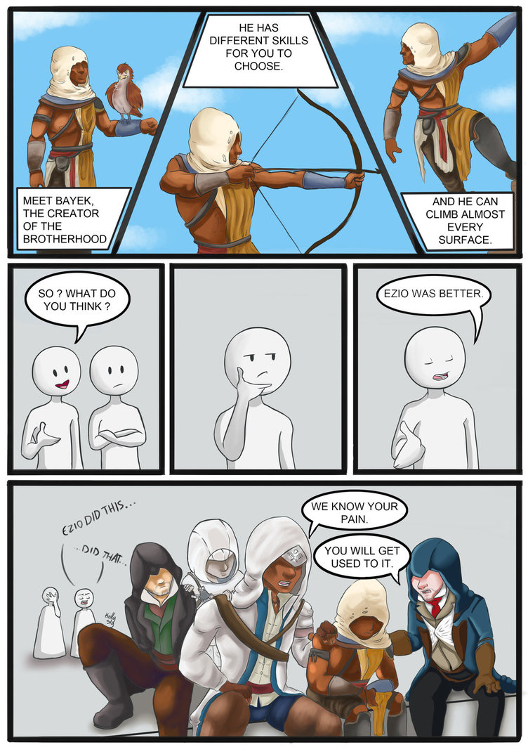 Ezio was better