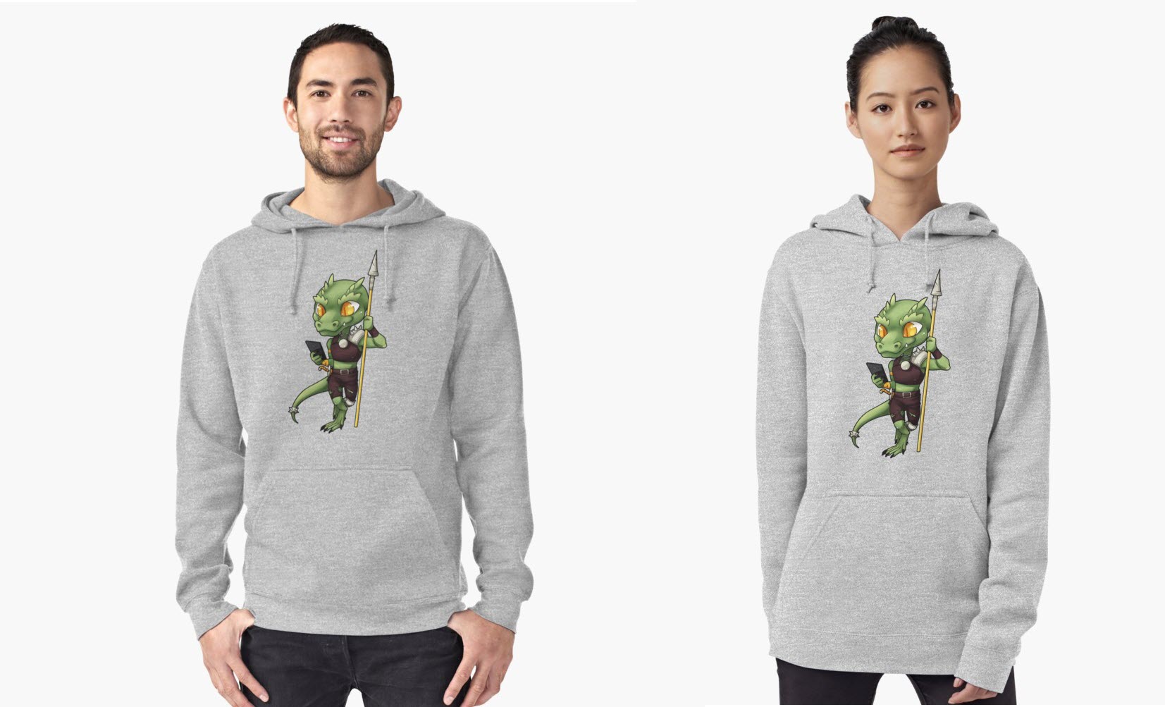 texting kobold hoodie