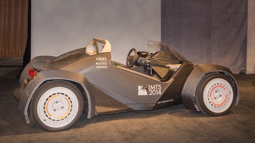 3d printed car