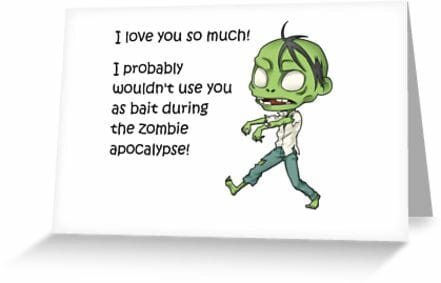 Zombie apocalypse love
