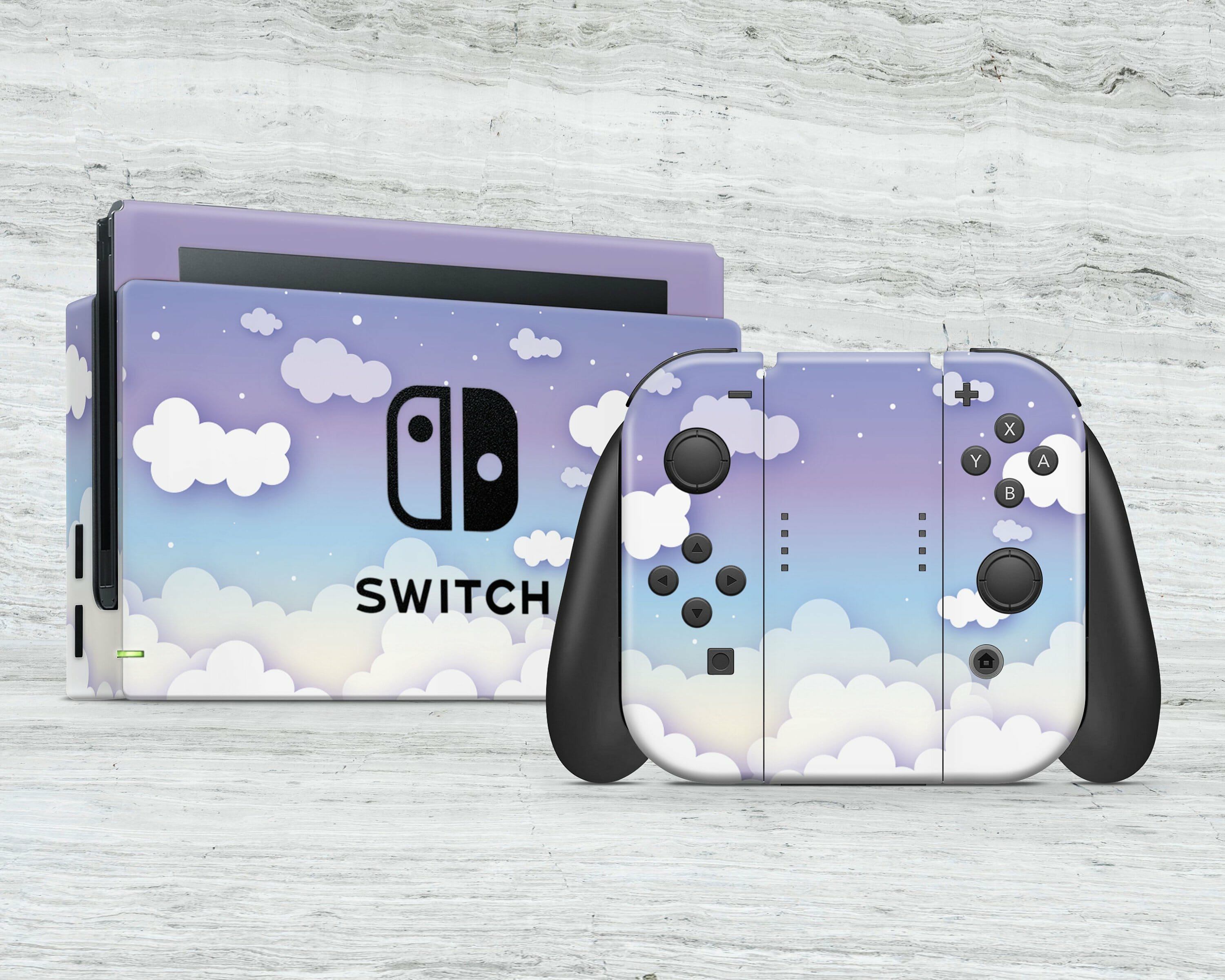 Twilight clouds Switch skin