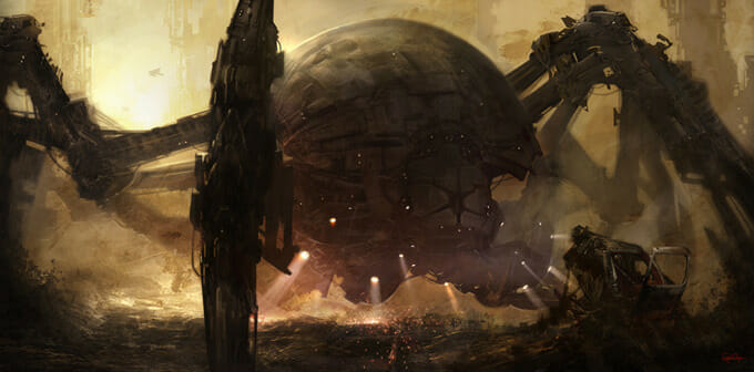 Ancient snow and space: The art of Edvige Faini