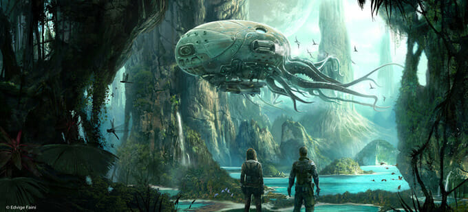 Ancient snow and space: The art of Edvige Faini