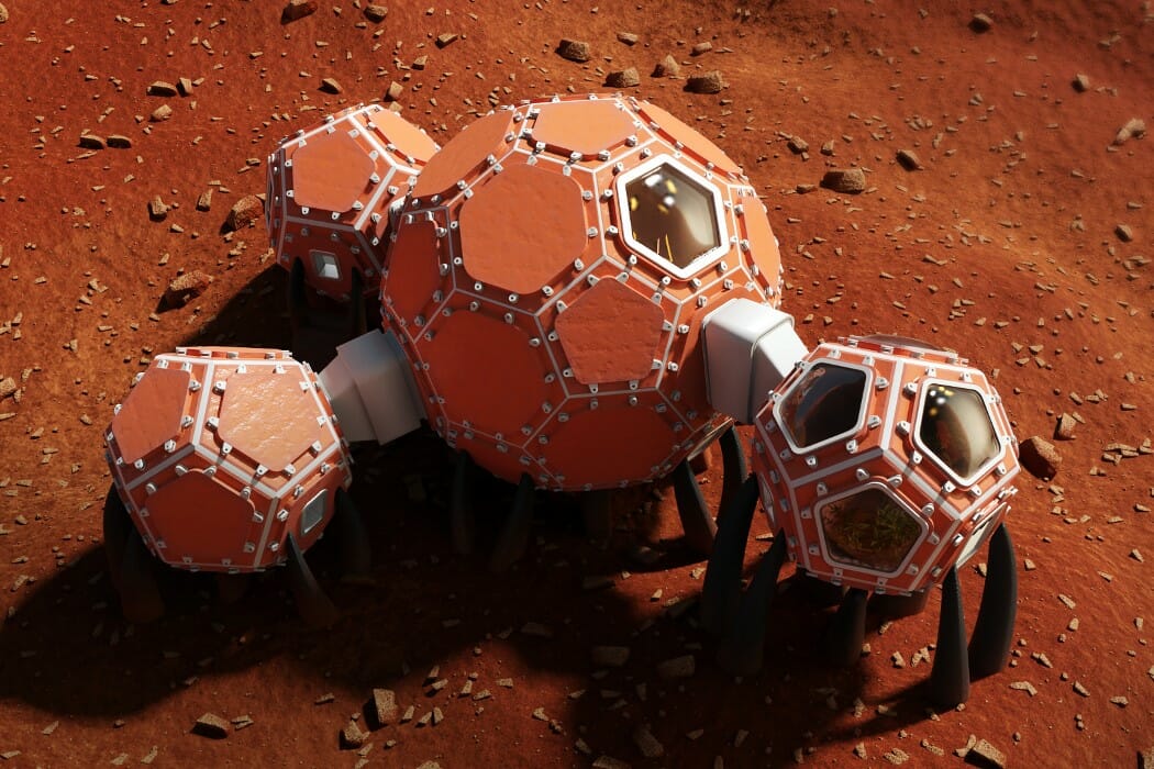 3d printed space building