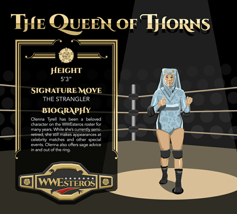 Olenna Tyrell - The Queen Of Thorns