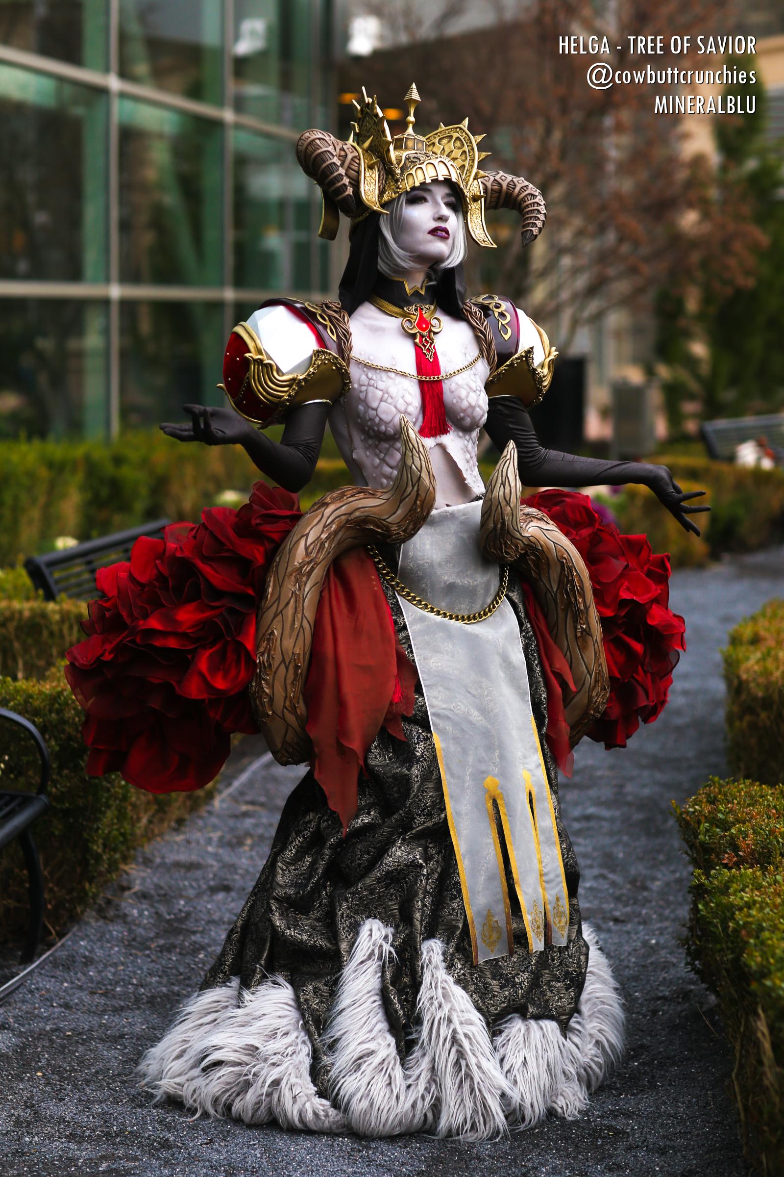 Helgasercle cosplay from Tree of Savior