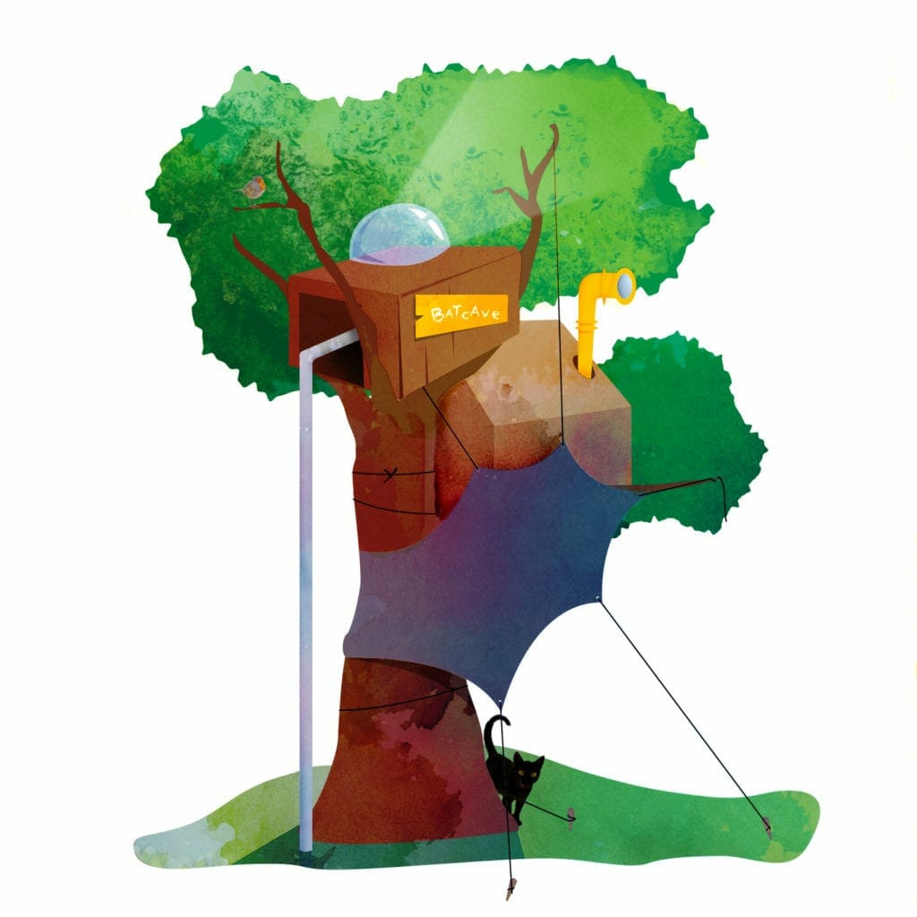 Batman treehouse