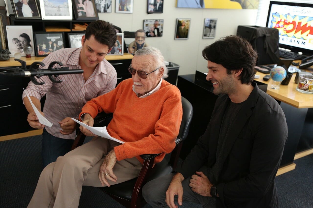 Stan Lee reading A Trick of Light