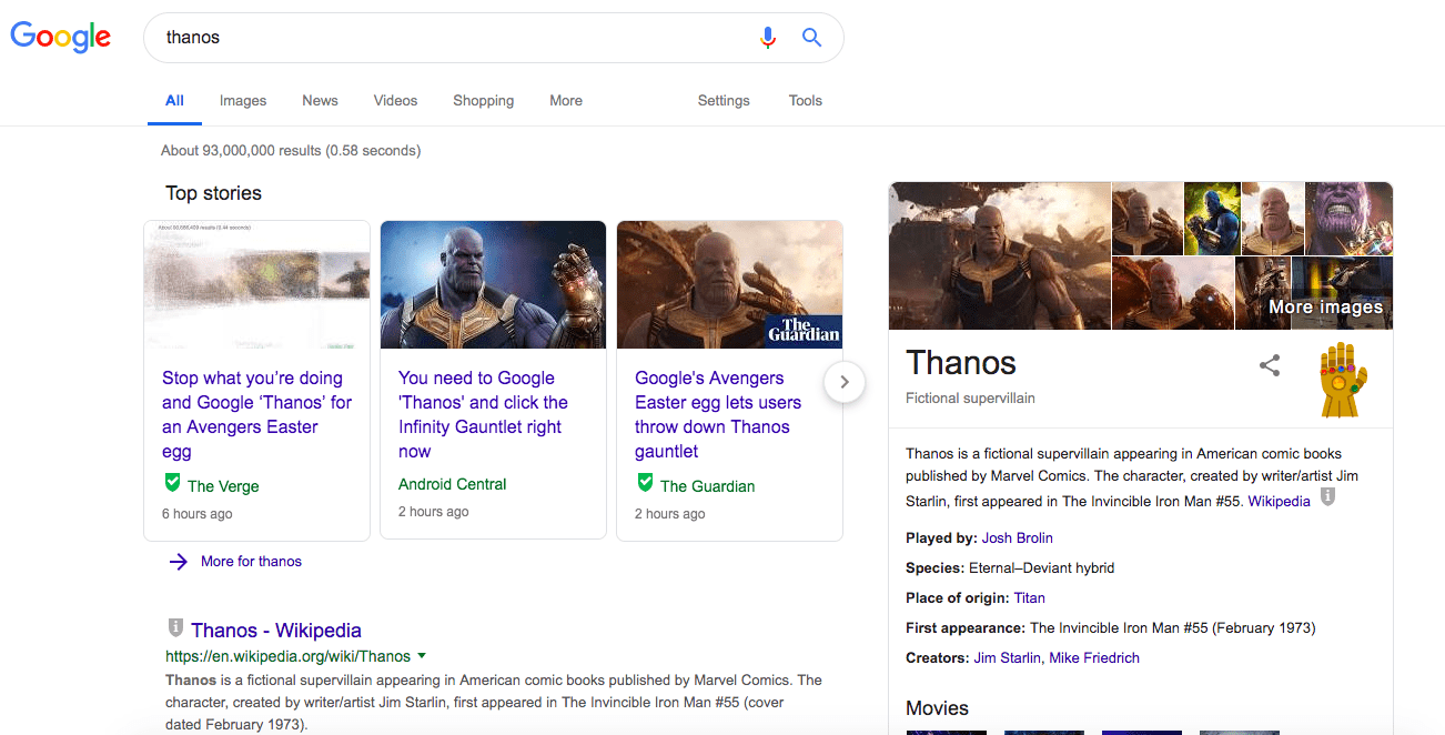 Google Thanos