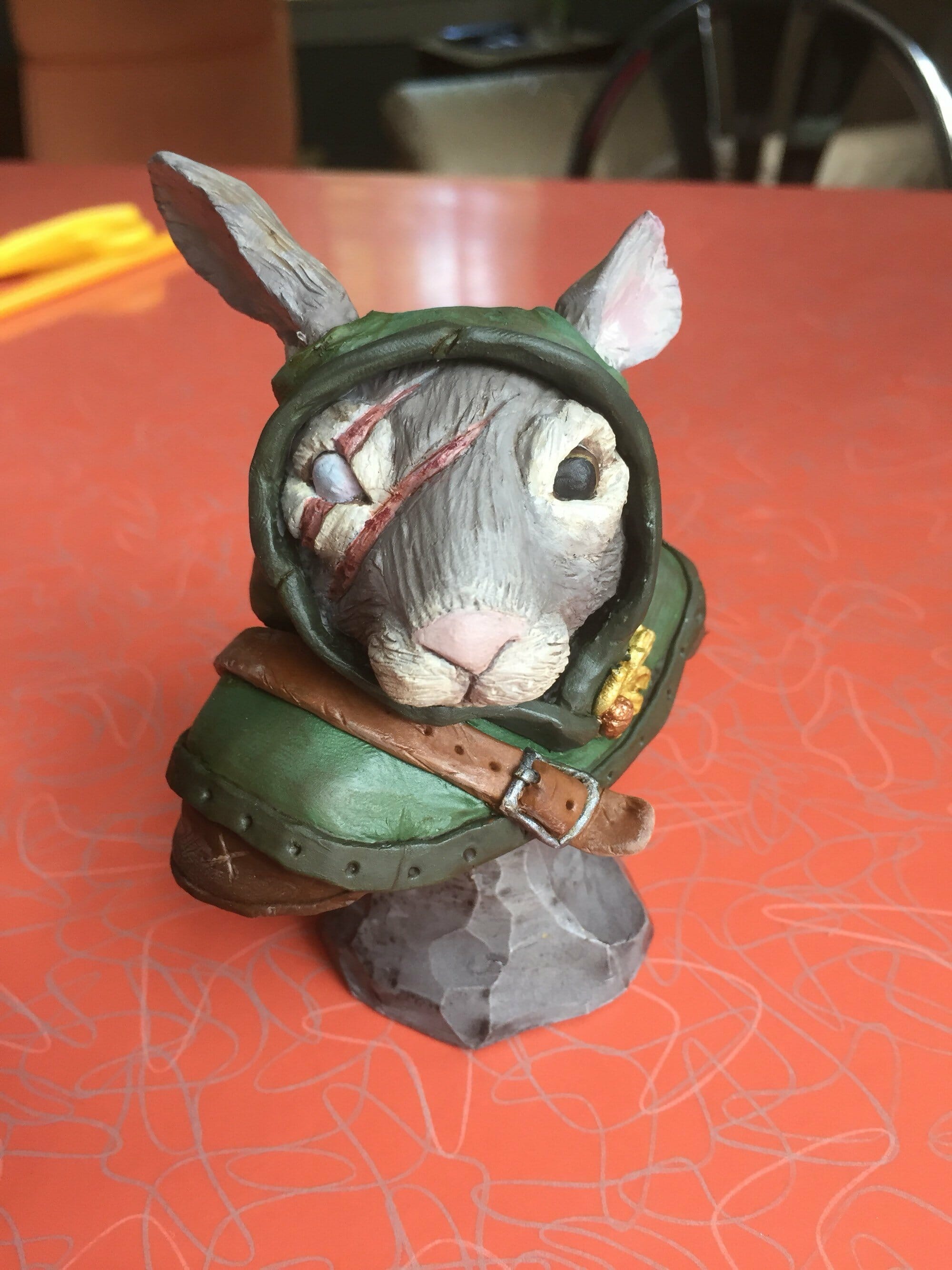 Ivy A Fowler character bust commission