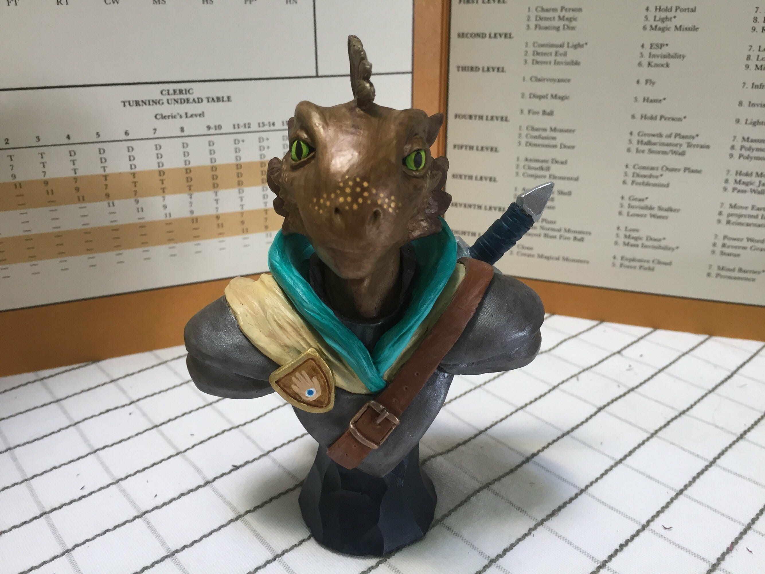 Ivy A Fowler character bust commission