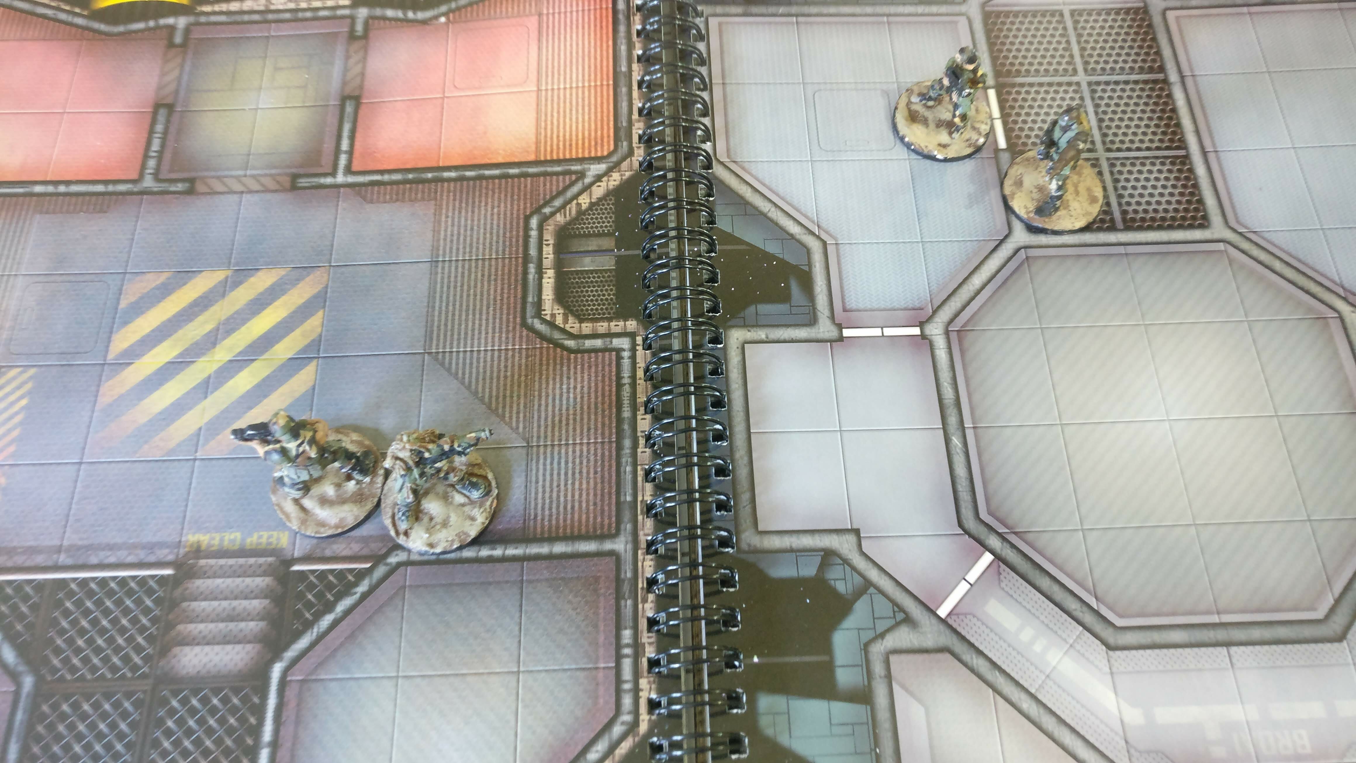 sci-fi gaming mat
