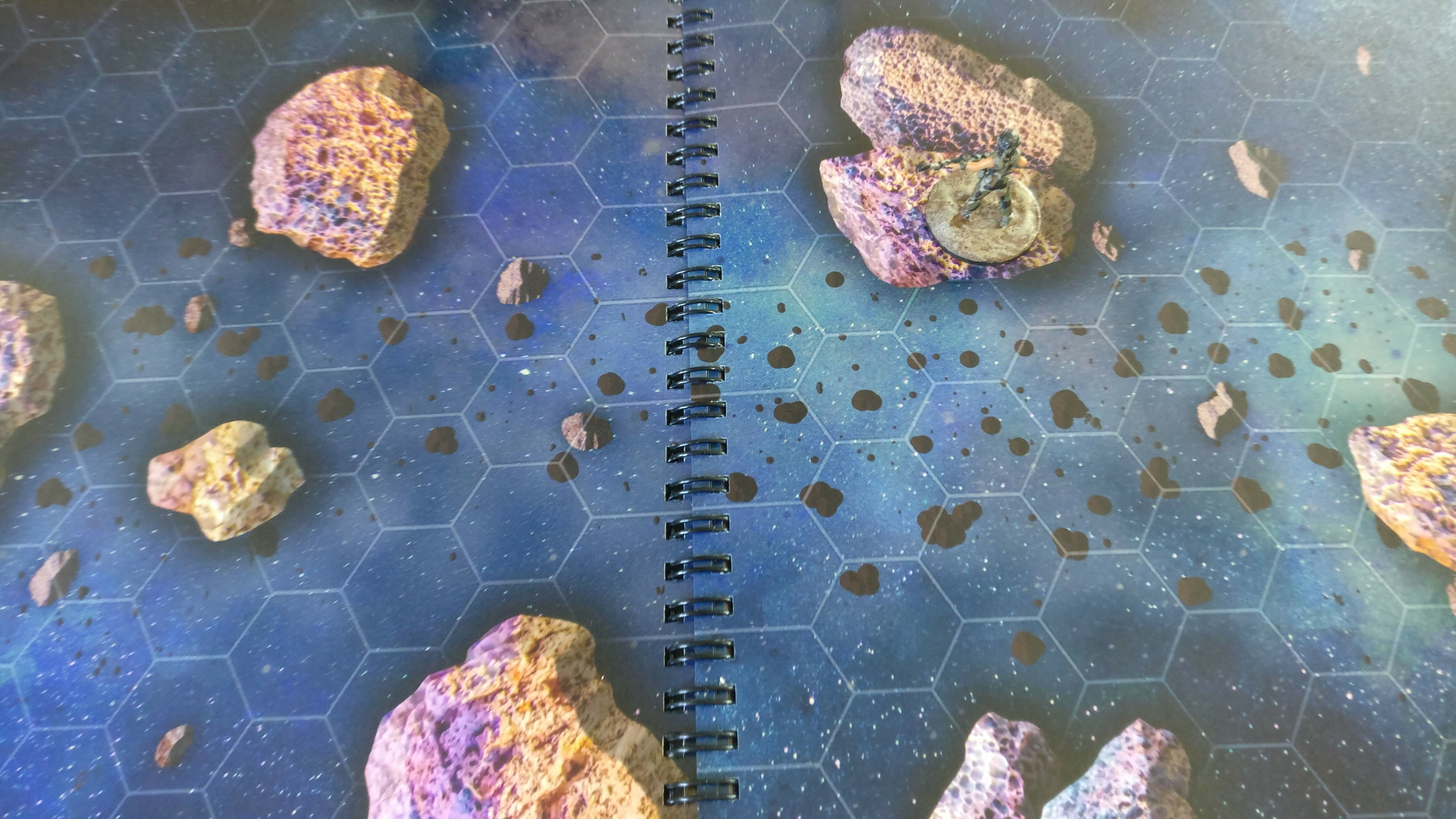 sci-fi gaming mat