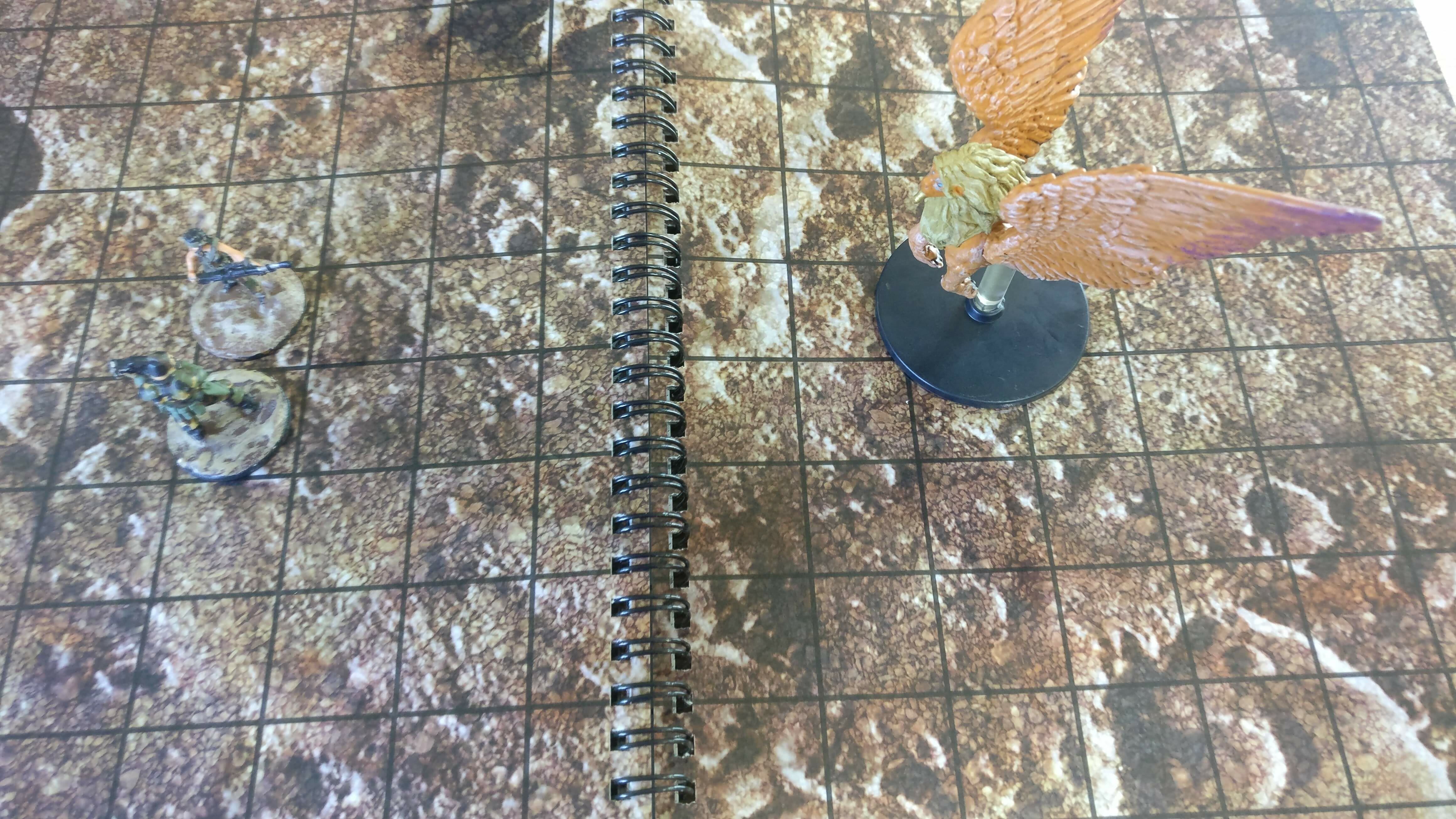 sci-fi gaming mat
