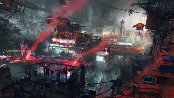 The mega-city art of Paul Chadeisson