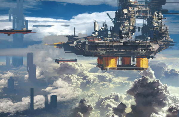 The mega-city art of Paul Chadeisson