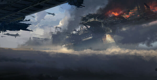 The mega-city art of Paul Chadeisson