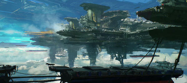 The mega-city art of Paul Chadeisson