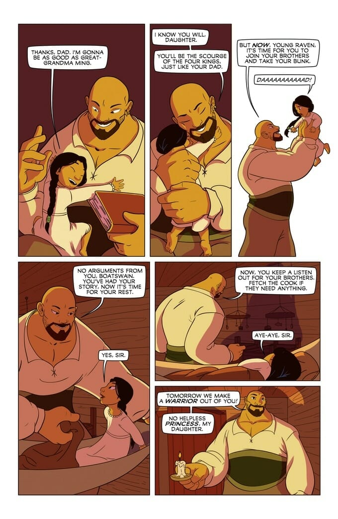 Princeless: The Pirate Princess preview