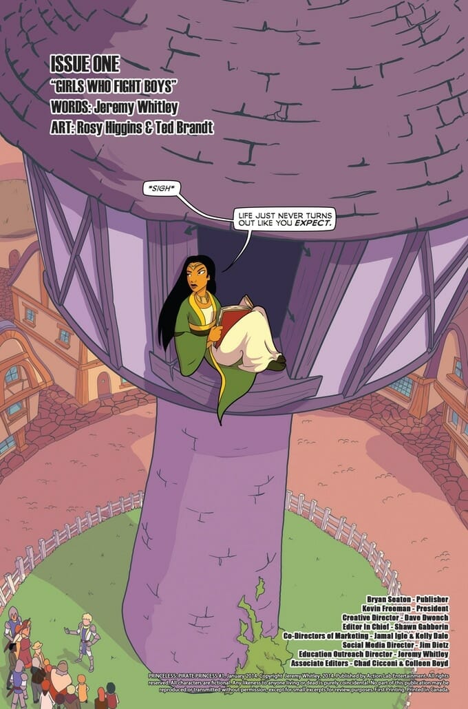Princeless: The Pirate Princess preview