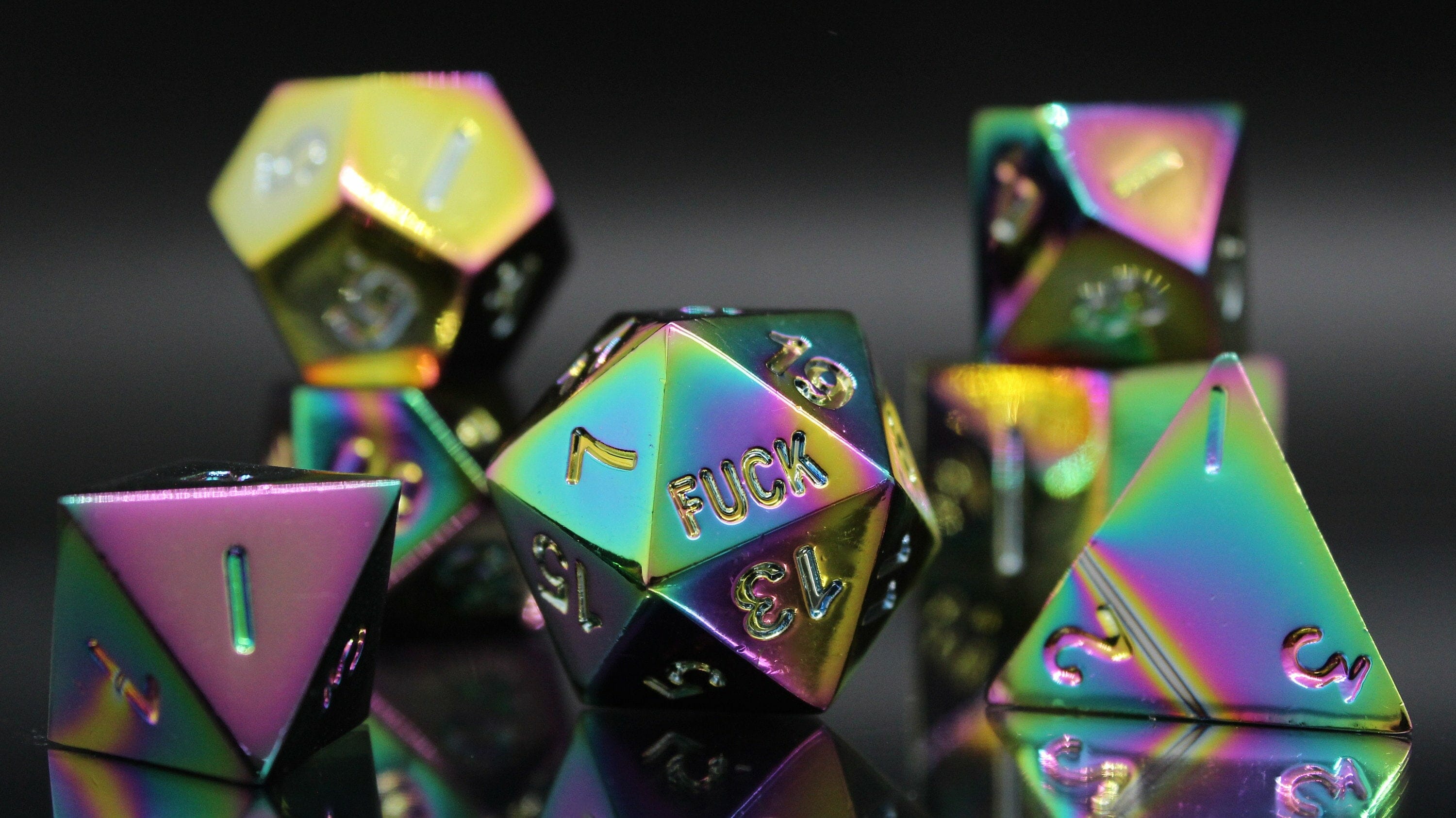 Shiny f*ck dice