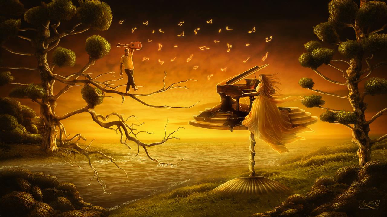 The piano