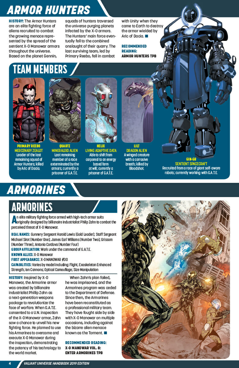 Valiant Universe Handbook
