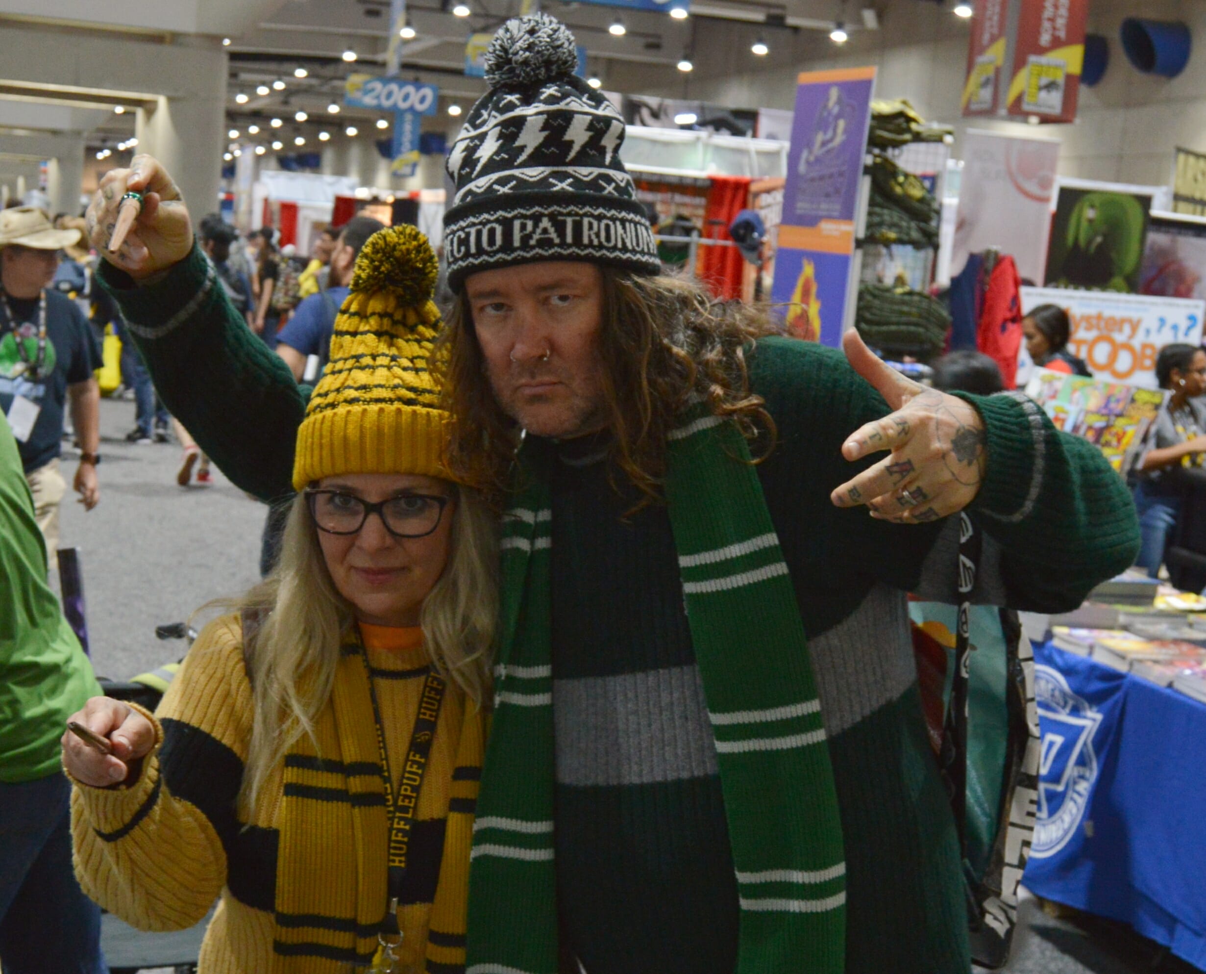 Wintertime Hogwarts Students