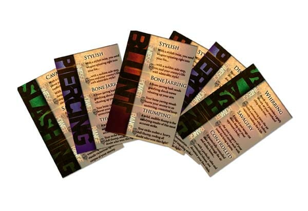 Combat Description Cards