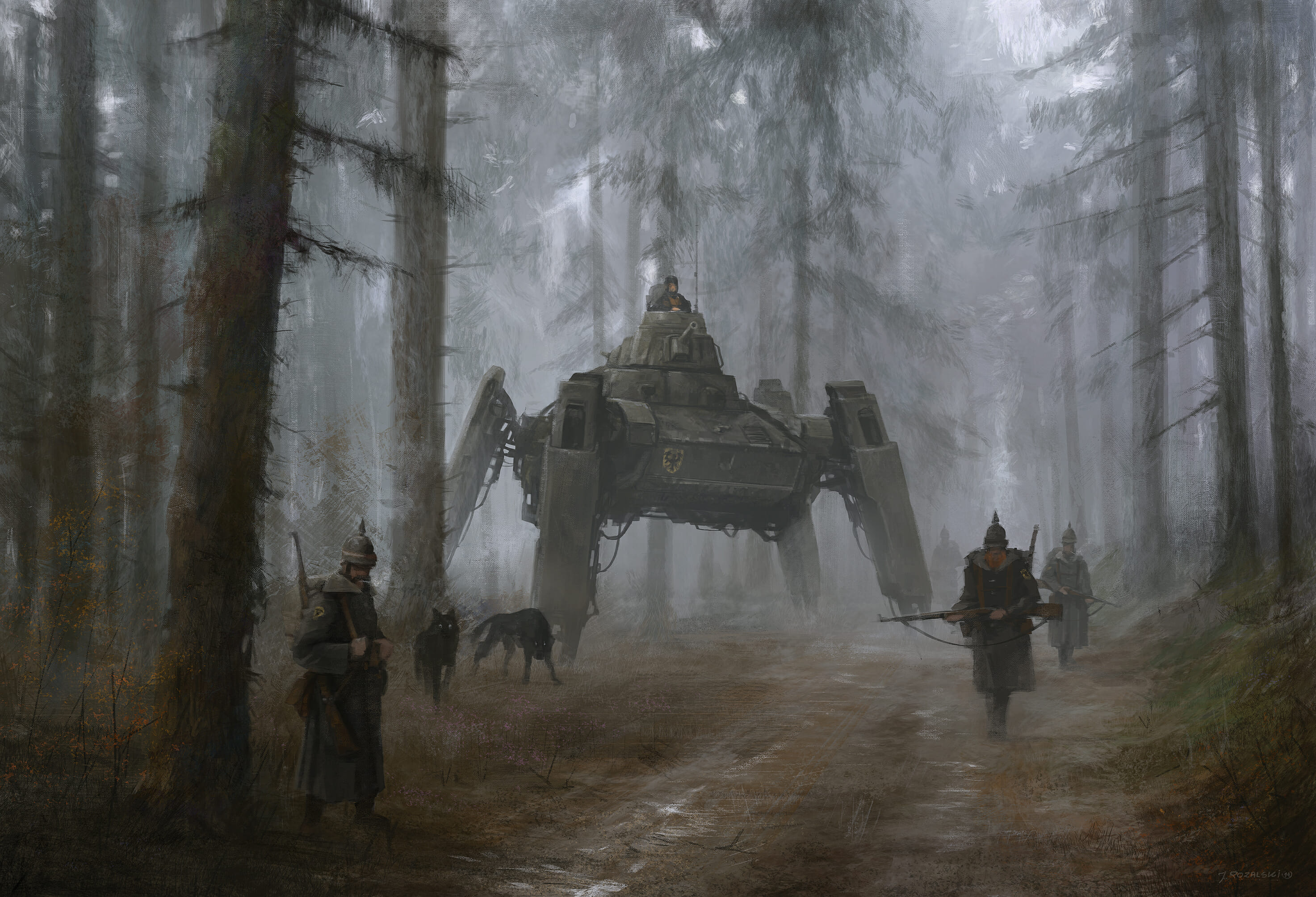 The sensational art of Jakub Różalski