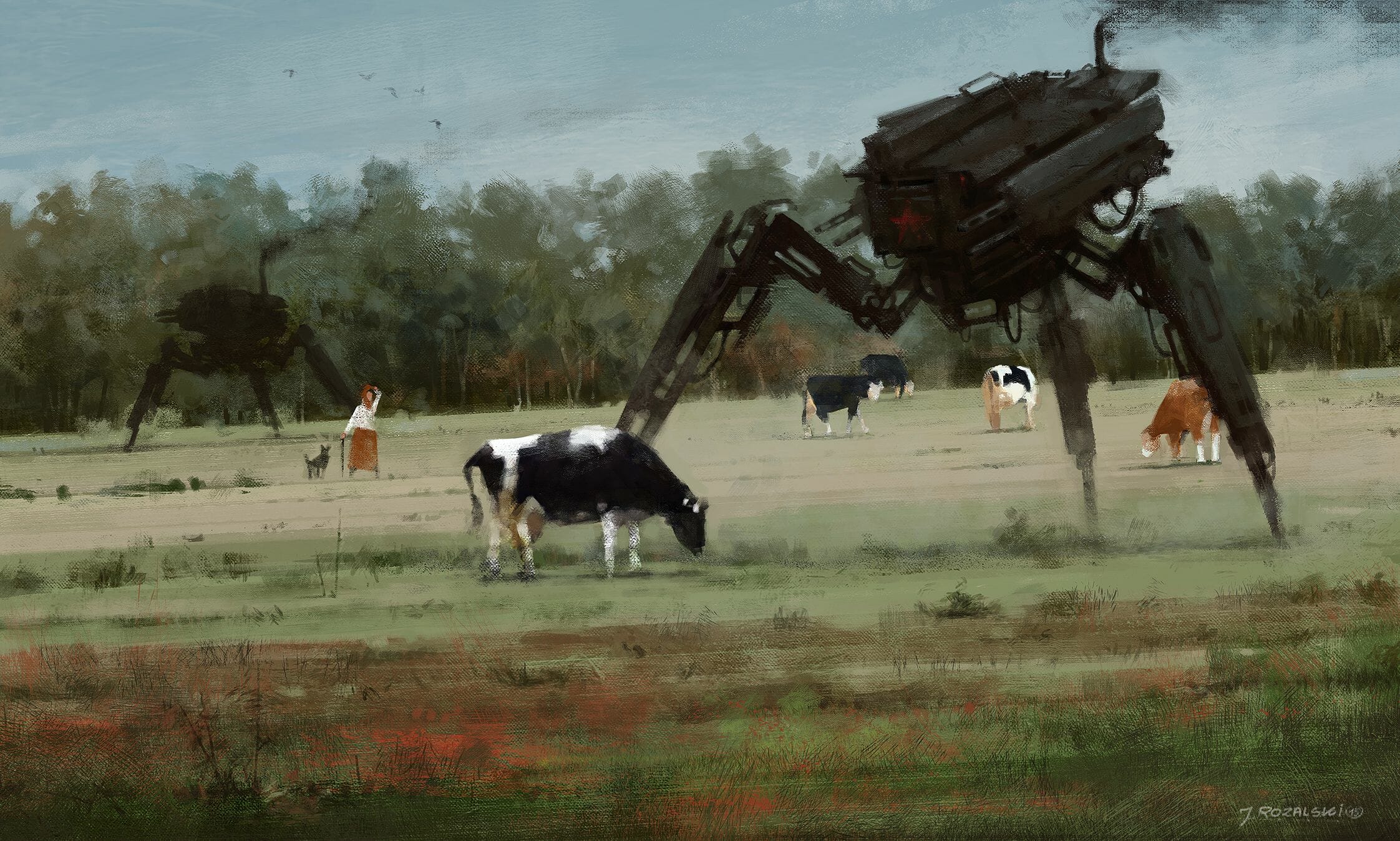 The sensational art of Jakub Różalski