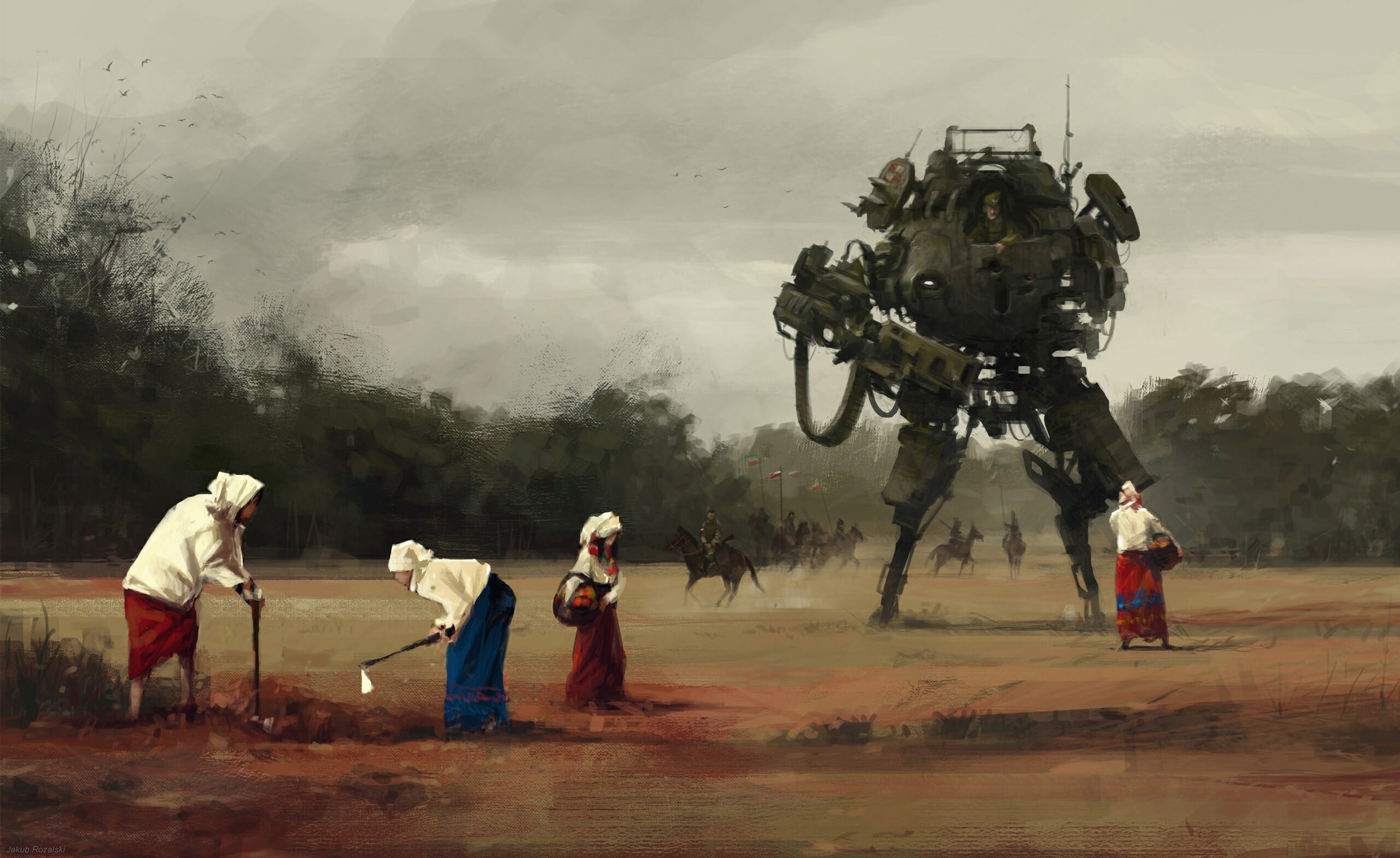 The sensational art of Jakub Różalski