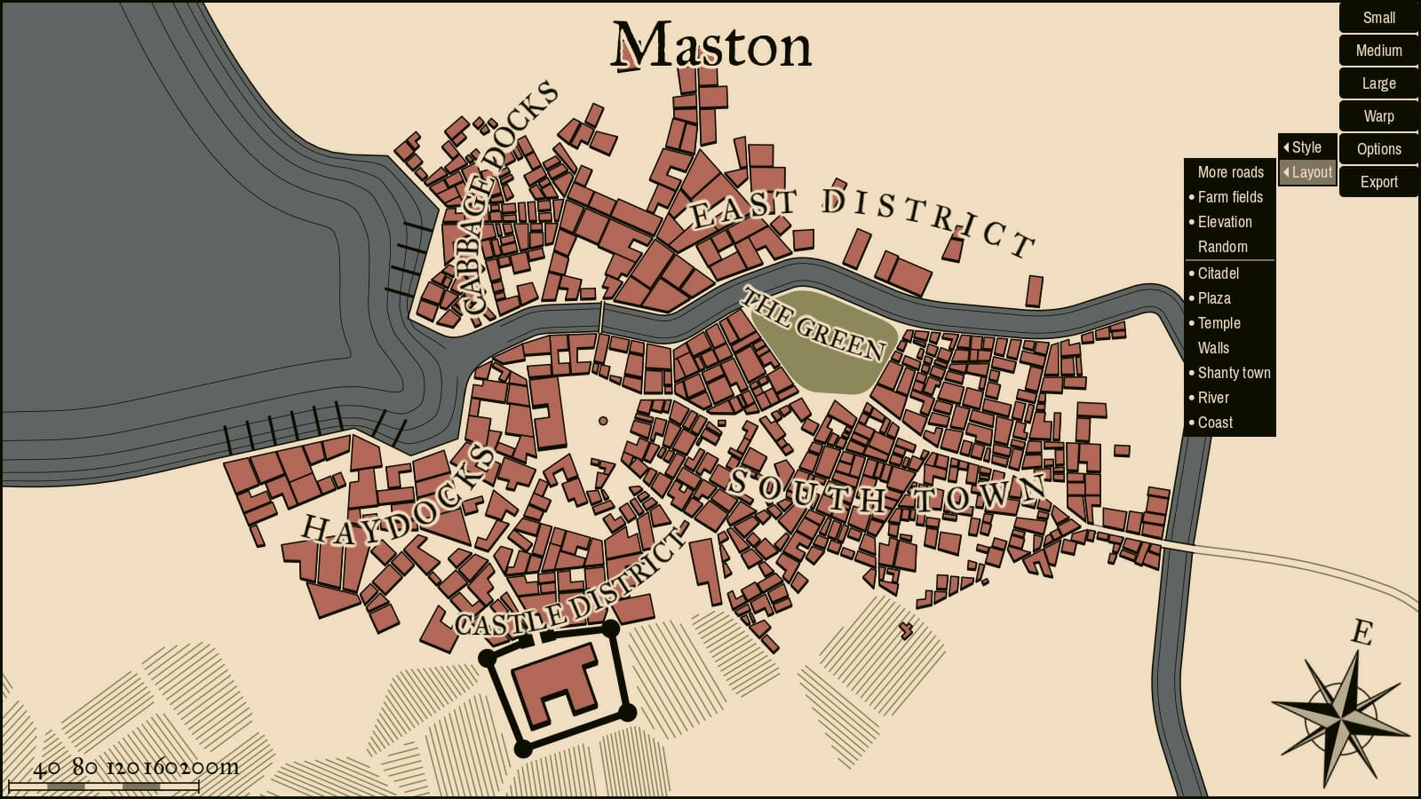 Fantasy City Generator updates