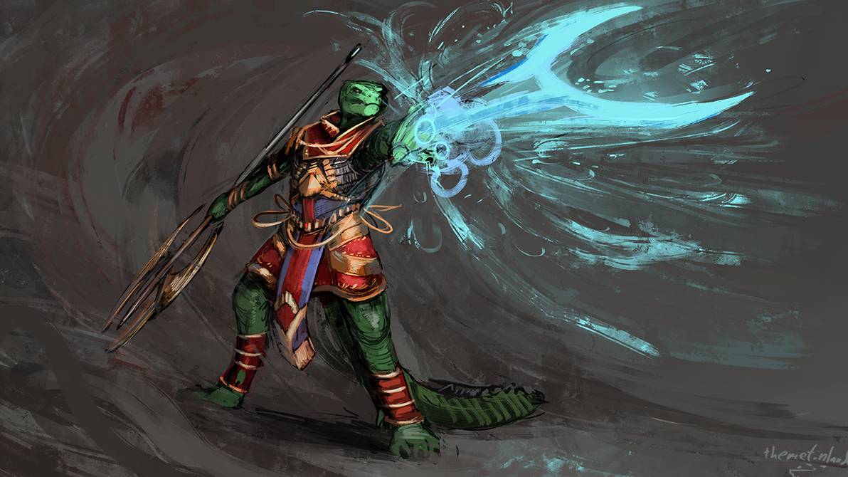 Lizardfolk cleric